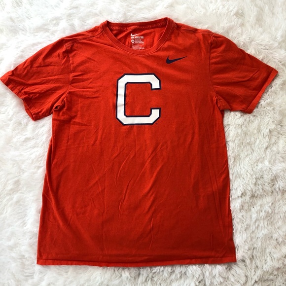 Nike Other - NIKE • Clemson University Tee Shirt Orange Athletic Cut Medium